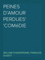 Peines d'amour perdues
Comédie