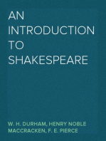 An Introduction to Shakespeare