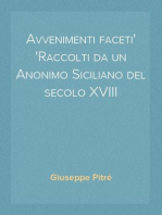 Avvenimenti faceti
Raccolti da un Anonimo Siciliano del secolo XVIII