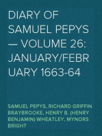 Diary of Samuel Pepys — Volume 26