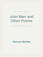 John Marr and Other Poems