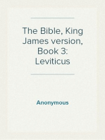 The Bible, King James version, Book 3: Leviticus