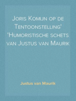 Joris Komijn op de Tentoonstelling
Humoristische schets van Justus van Maurik