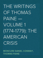 The Writings of Thomas Paine — Volume 1 (1774-1779)