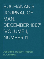 Buchanan's Journal of Man, December 1887
Volume 1, Number 11