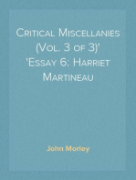 Critical Miscellanies (Vol. 3 of 3)
Essay 6