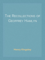 The Recollections of Geoffrey Hamlyn