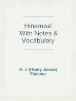Hinemoa
With Notes & Vocabulary
