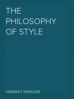 The Philosophy of Style