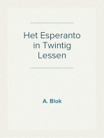 Het Esperanto in Twintig Lessen