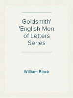 Goldsmith
English Men of Letters Series