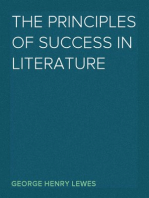 The Principles of Success in Literature