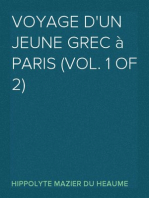 Voyage d'un jeune grec à Paris (Vol. 1 of 2)