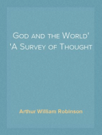 God and the World
A Survey of Thought