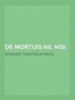 De Mortuis Nil Nisi Bona
Being a Series of Problems in Executorship Law and Accounts