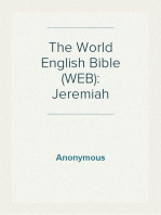 The World English Bible (WEB): Jeremiah