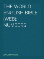 The World English Bible (WEB): Numbers