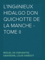 L'ingénieux hidalgo Don Quichotte de la Manche - Tome II