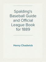 Spalding's Baseball Guide and Official League Book for 1889