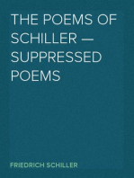 The Poems of Schiller — Suppressed poems