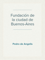 Fundación de la ciudad de Buenos-Aires