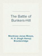 The Battle of Bunkers-Hill