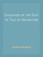 Daughter of the Sun
A Tale of Adventure