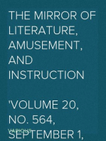 The Mirror of Literature, Amusement, and Instruction
Volume 20, No. 564, September 1, 1832