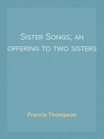 Sister Songs; an offering to two sisters