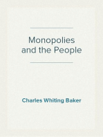 Monopolies and the People