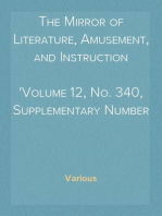 The Mirror of Literature, Amusement, and Instruction
Volume 12, No. 340, Supplementary Number (1828)