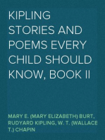 Kipling Stories and Poems Every Child Should Know, Book II