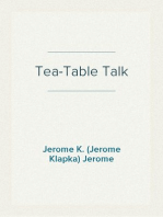 Tea-Table Talk