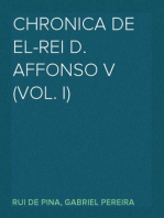 Chronica de El-Rei D. Affonso V (Vol. I)