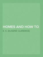 Homes and How to Make Them