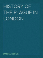 History of the Plague in London