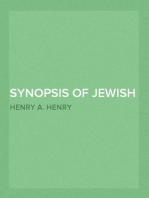 Synopsis of Jewish History
From the Return of the Jews from the Babylonish Captivity, to the Days of Herod the Great
