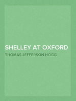 Shelley at Oxford