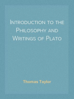 Introduction to the Philosophy and Writings of Plato