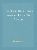 The Bible, King James version, Book 34: Nahum