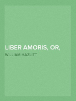 Liber Amoris, or, the New Pygmalion