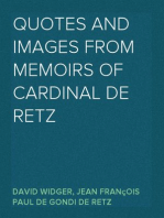 Quotes and Images From Memoirs of Cardinal De Retz