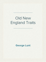 Old New England Traits