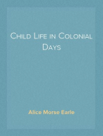 Child Life in Colonial Days