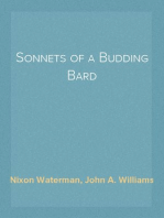 Sonnets of a Budding Bard