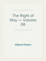 The Right of Way — Volume 06