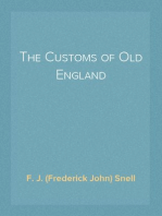 The Customs of Old England