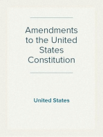 Amendments to the United States Constitution
