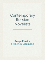 Contemporary Russian Novelists