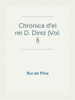 Chronica d'el rei D. Diniz (Vol. I)